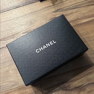 Chanel Classic Black Shoe Box